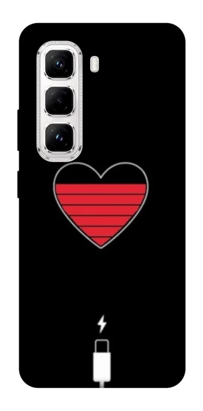 Чохол на Infinix Hot 50 Pro Charge your heart фото 1 з 1