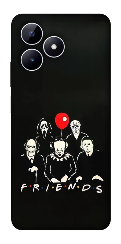 Чехол на Realme Note 50 5G Horror Friends фото 1 из 1
