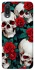 Чохол на Samsung Galaxy A02 skull and rose фото 1 з 1