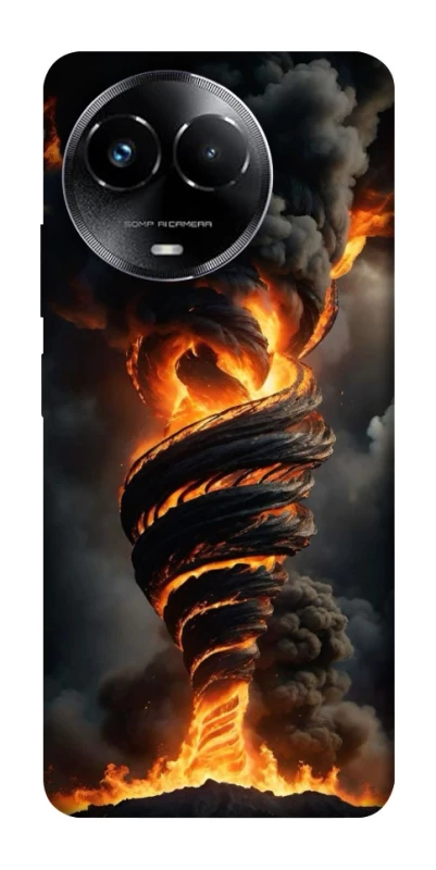 Чехол на Realme C67 4G Огненный торнадо фото 1 из 1