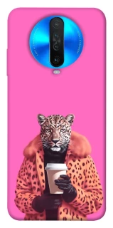 Чохол на Xiaomi Redmi K30 Леопард з кавою фото 1 з 1