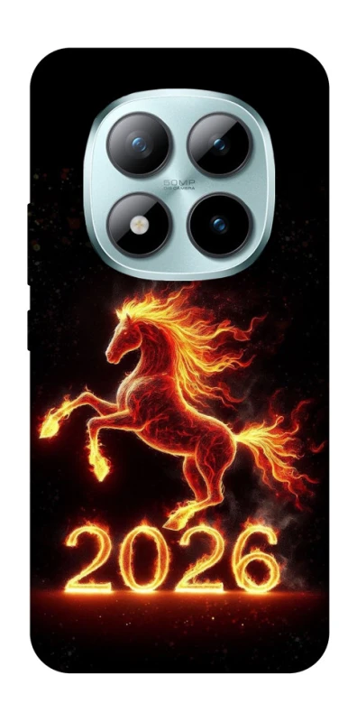 Чохол на Xiaomi Redmi Note 15 Pro+ 5G Red Fire Horse ver.1 фото 1 з 1