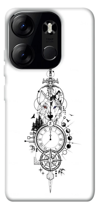 Чехол на Tecno Spark Go 2023 Tattoo ver.8 фото 1 из 1