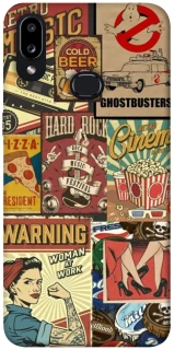 Чохол на Samsung Galaxy A10s Retro collage ver.2 фото 1 з 1
