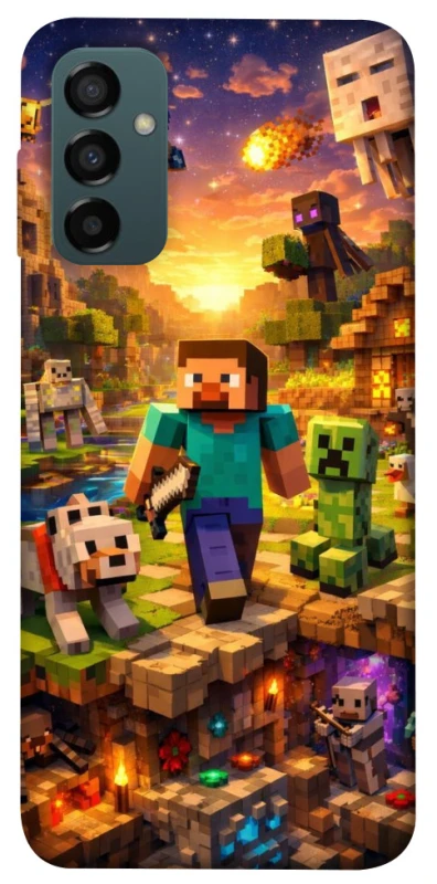 Чохол на Samsung Galaxy M14 5G Minecraft v6 фото 1 з 1