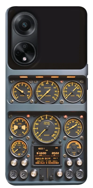 Чохол на Oppo A58 4G Airplane instrument panel фото 1 з 1
