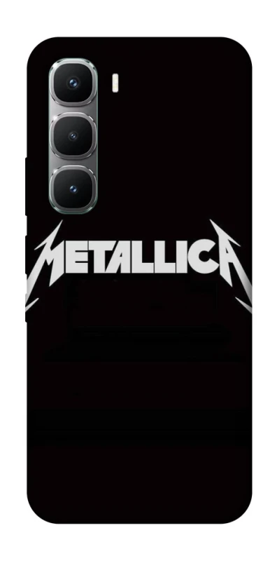 Чехол на Infinix Hot 60 Pro Metallica logo фото 1 Чехол на Infinix Hot 60 Pro Metallica logo фото 1 из 1