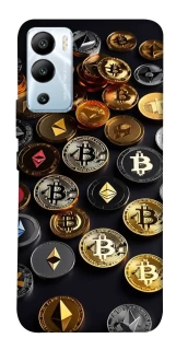 Чехол на Infinix Hot 12i Many coins фото 1 из 1