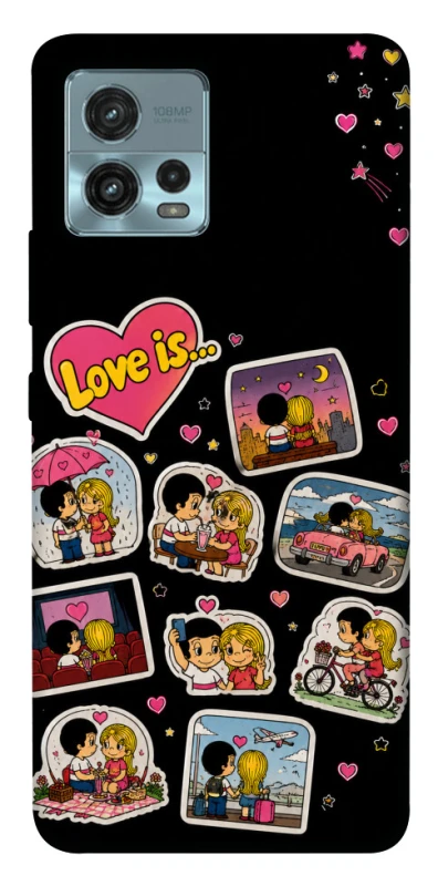 Чехол на Motorola Moto G72 Love is ver.3 фото 1 из 1