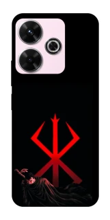 Чохол на Xiaomi Poco M6 4G Berserk Red Logo фото 1 з 1