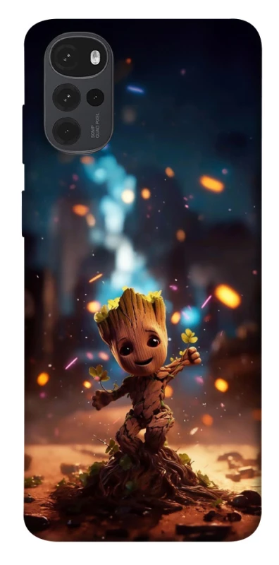 Чехол на Motorola Moto G22 Baby Groot v3 фото 1 из 1