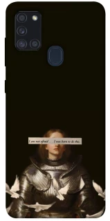 Чехол на Samsung Galaxy A21s Not afraid фото 1 из 1