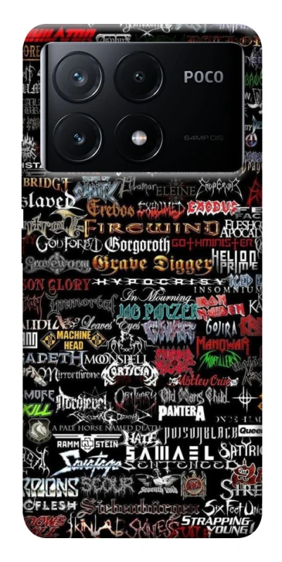 Чохол на Xiaomi Poco X6 My playlist ver.1 фото 1 з 1