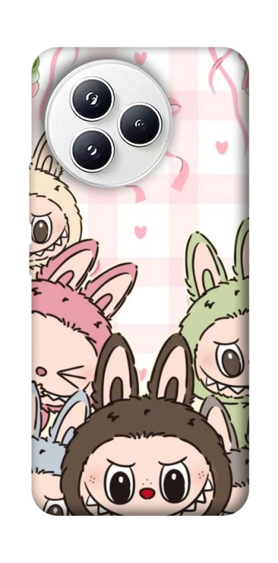 Чохол на Xiaomi Civi 5 Pro All Labubu 2 фото 1 з 1