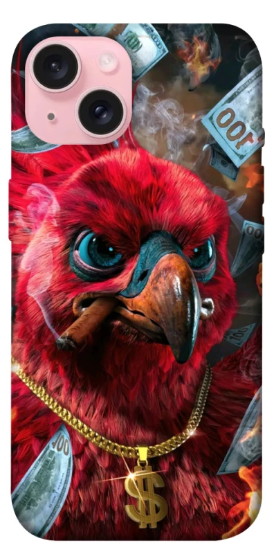 Чехол на Apple iPhone 15 (6.1") Попугай фото 1 из 1