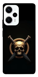 Чохол на Xiaomi Poco F5 / Note 12 Turbo Golden Skull фото 1 з 1