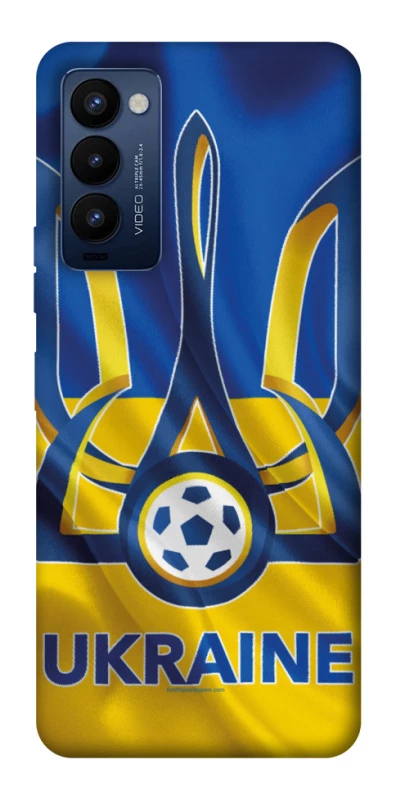 Чехол на TECNO Camon 18 Pro Футбольный Герб v3 фото 1 из 1