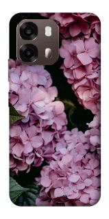 Чохол на Oppo A6 Рожеві гартензії фото 1 з 2