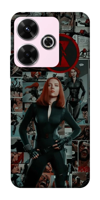 Чохол на Xiaomi Redmi 13 4G Black Widow фото 1 з 1