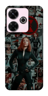 Чохол на Xiaomi Redmi 13 4G Black Widow фото 1 з 1