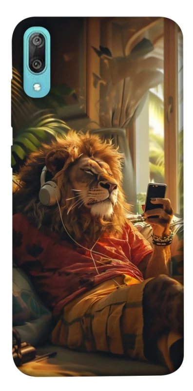 Чехол на Huawei Y6 Pro (2019) Лев v2 фото 1 из 1