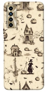 Чехол на TECNO Camon 17P Halloween aesthetic ver.1 фото 1 из 1