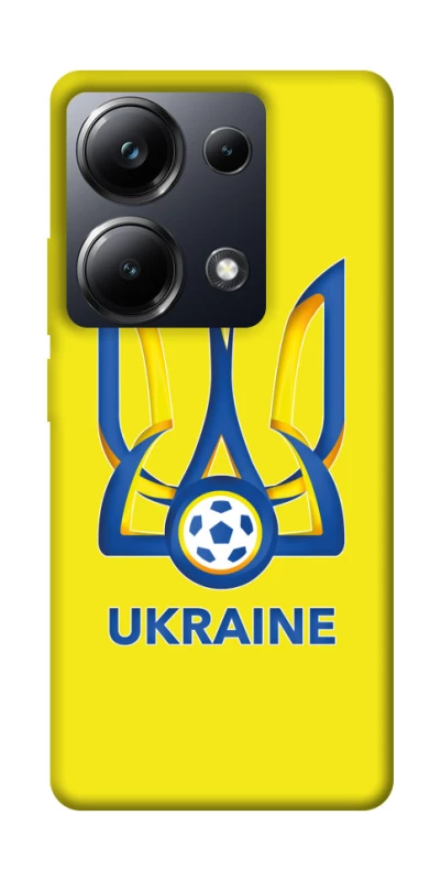 Чехол на Xiaomi Poco M6 Pro 4G Футбольный Герб фото 1 из 1