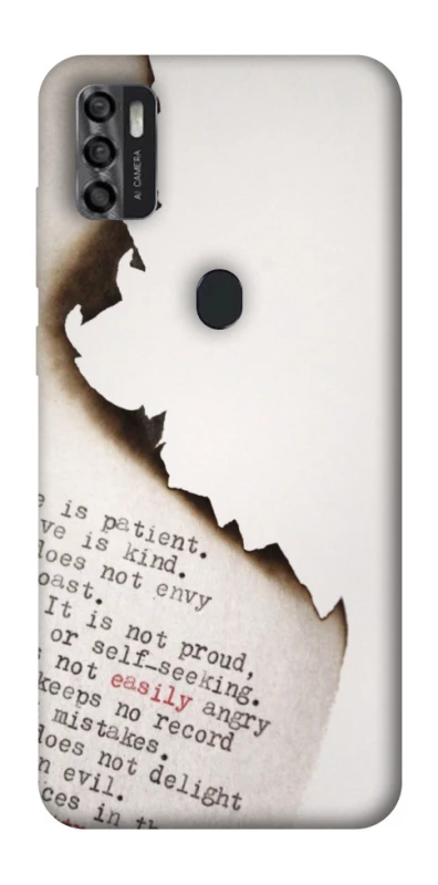 Чехол на ZTE Blade A7s (2020) Стихи фото 1 из 1