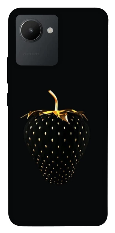 Чохол на Realme C30 Чорна полуниця фото 1 з 1