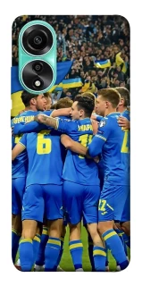 Чехол на Oppo A78 4G Сборная Украины v3 фото 1 из 1