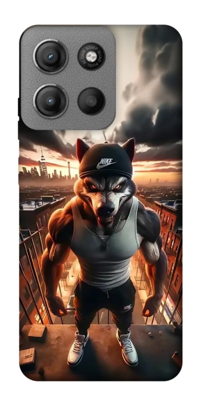 Чехол на Motorola Moto G15 Power Волк фото 1 из 1