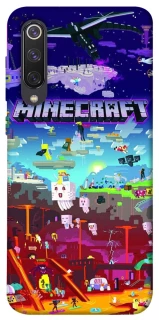 Чохол на Xiaomi Mi 9 SE Minecraft world фото 1 з 1