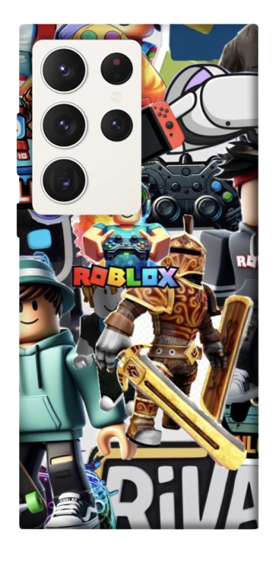 Чохол на Samsung Galaxy S23 Ultra Roblox collage ver.1 фото 1 з 1