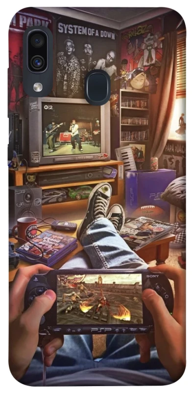 Чехол на Samsung Galaxy A20 / A30 Retro style v4 фото 1 из 1