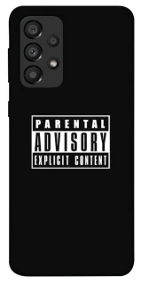 Чехол на Samsung Galaxy A33 5G Parental Advisory Label фото 1 из 1