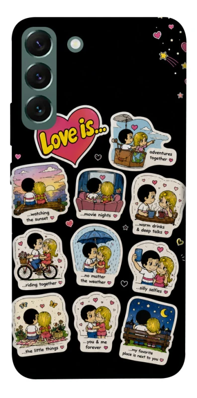Чохол на Samsung Galaxy S22+ Love is ver.4 фото 1 з 1