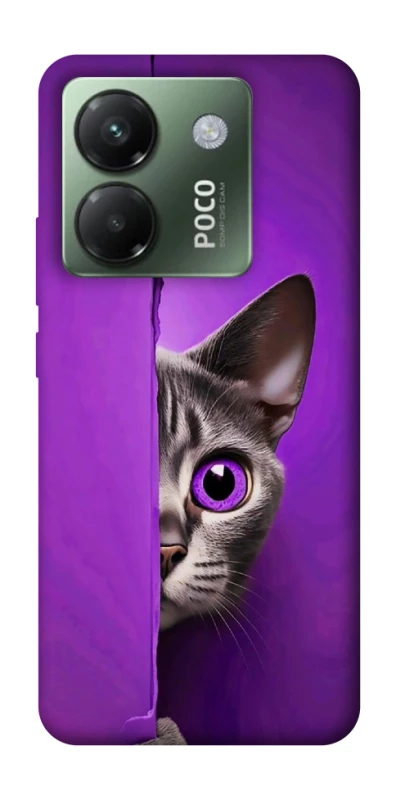 Чохол на Xiaomi Poco M7 pro 5G Кіт-підглядач фото 1 з 1