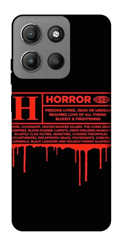 Чохол на Motorola Moto G15 Power Horror Halloween фото 1 з 1
