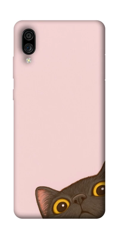 Чохол на ZTE Blade A5 (2020) Peeping cat фото 1 Чохол на ZTE Blade A5 (2020) Peeping cat фото 1 з 1