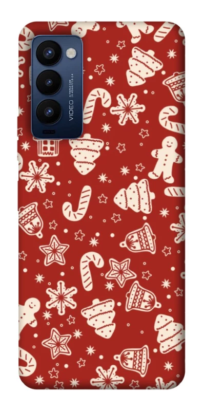 Чехол на TECNO Camon 18 Pro Новогодний v3 фото 1 из 1