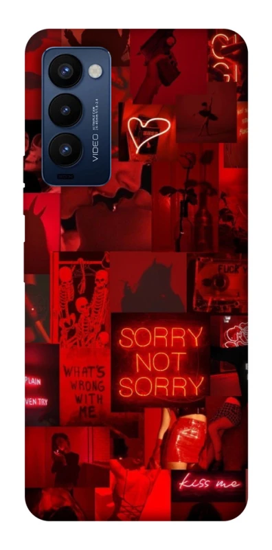 Чехол на TECNO Camon 18 Pro Love collage ver.4 фото 1 из 1