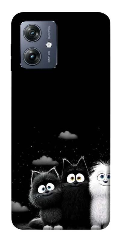 Чехол на Motorola Moto G54 Three Cats фото 1 из 1
