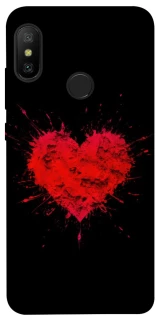 Чехол на Xiaomi Mi A2 Lite / Xiaomi Redmi 6 Pro Splash heart фото 1 из 1