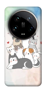 Чохол на Xiaomi 14 Ultra Funny Pets ver.2 фото 1 з 1