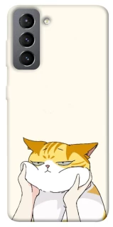 Чехол на Samsung Galaxy S21 FE Cat bun фото 1 из 1