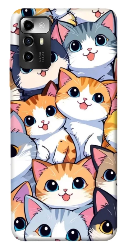 Чохол на ZTE Blade V40 Vita Cute Cat v2 фото 1 з 1