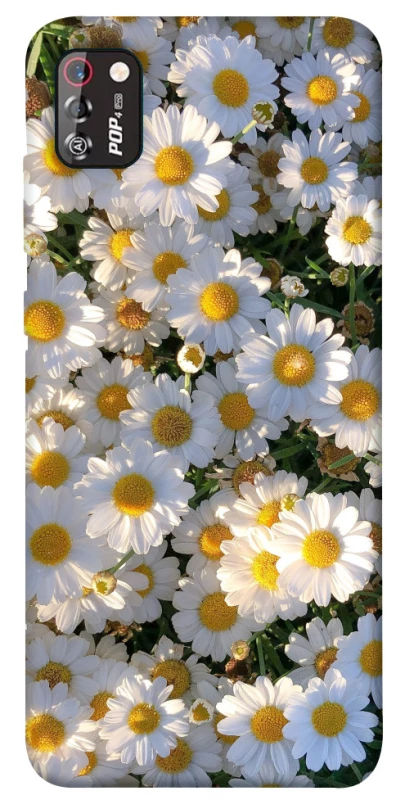 Чохол на TECNO POP 4 Pro Поле ромашок фото 1 з 1