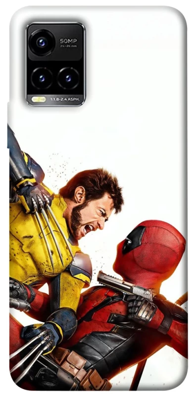 Чохол на Vivo Y21 / Y33s Deadpool and Wolverine фото 1 з 1