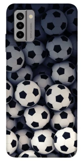 Чехол на Nokia G22 Футбольные мячи фото 1 из 1
