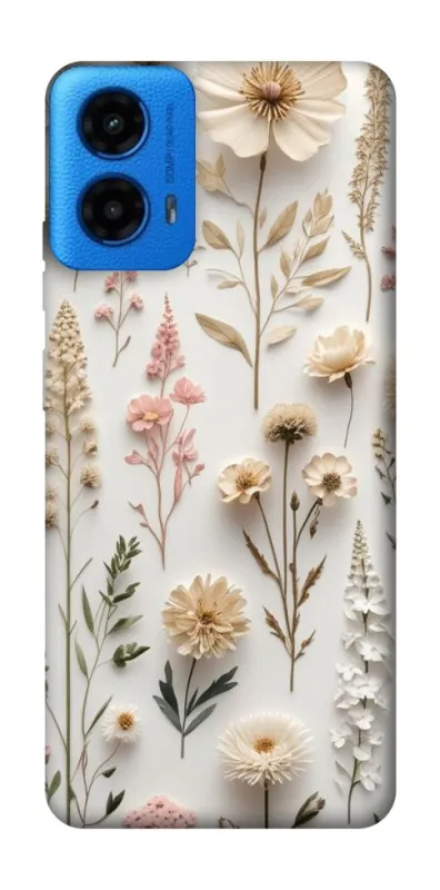 Чехол на Motorola Moto G45 Floral design ver.1 фото 1 из 1
